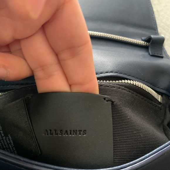 AllSaints Navy blue crossbody - Picture 3 of 5